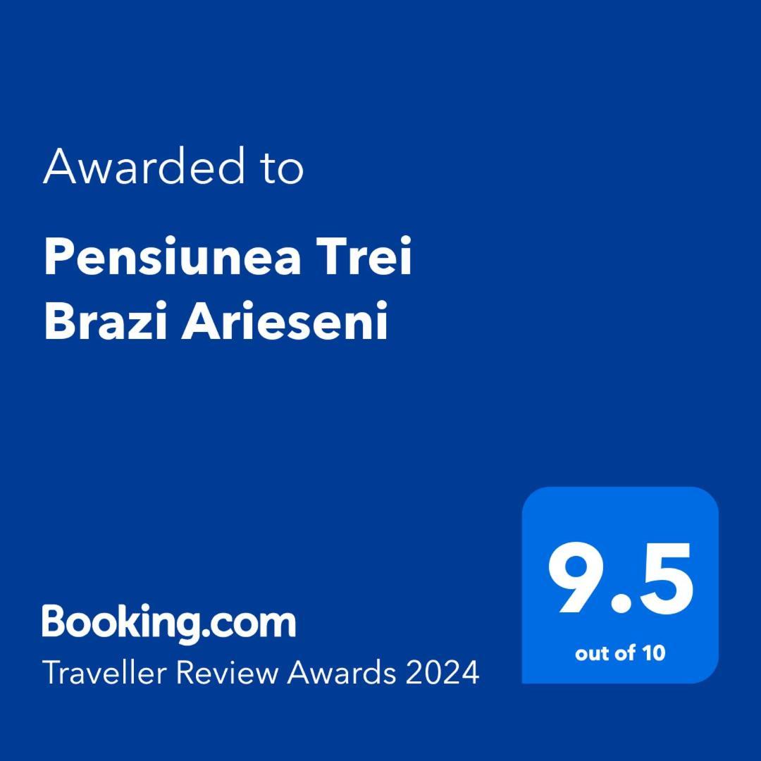 Pensiunea Trei Brazi Arieseni Bagian luar foto